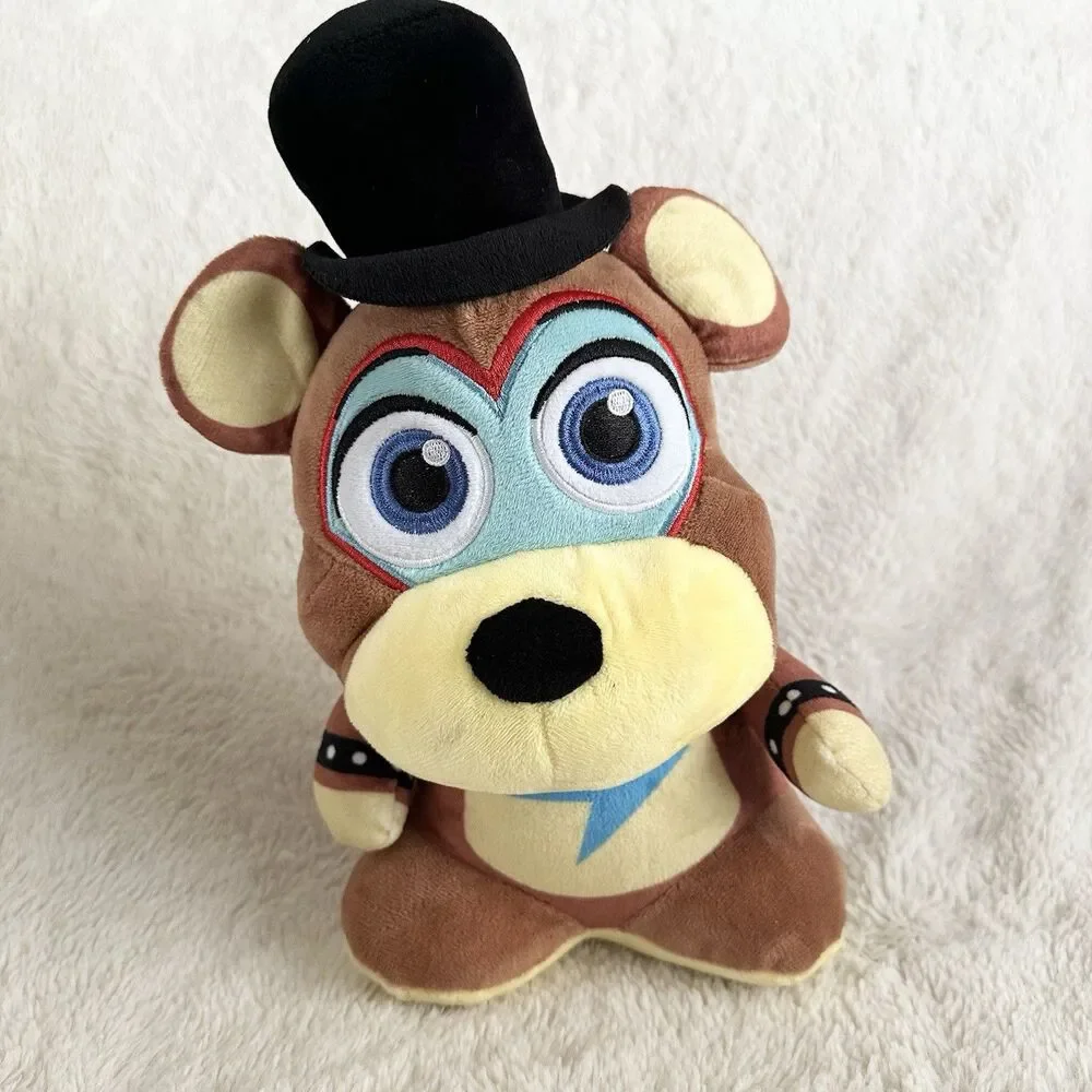 Five Nights at Freddys Glamrock Freddy Plush Toy Security Breach Basic Fun FNAF